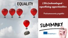 (Dis)advantaged - equalizing opportunities: Podsumowanie projektu