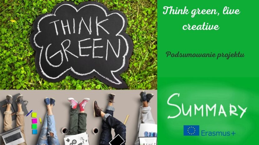 Think green, live creative